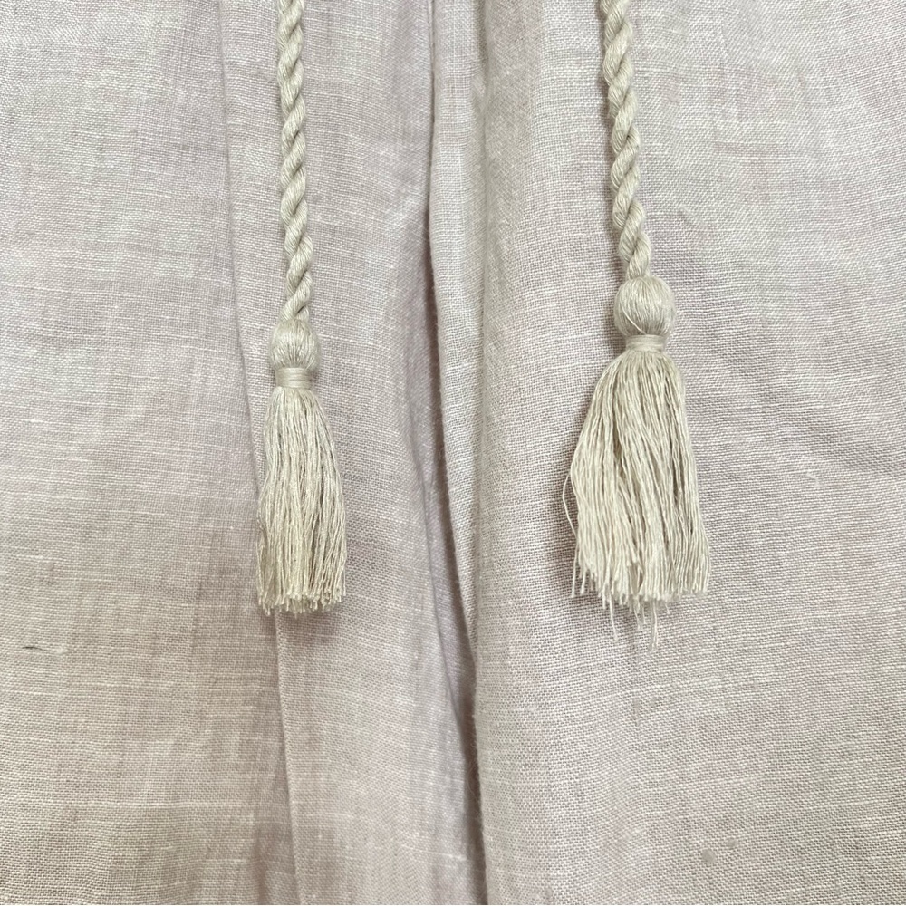 Sigrid Olsen Pull-On Elastic Waist Natural Tan Li… - image 4